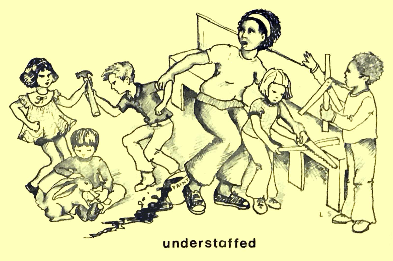 BADWU Understaffed Cartoon