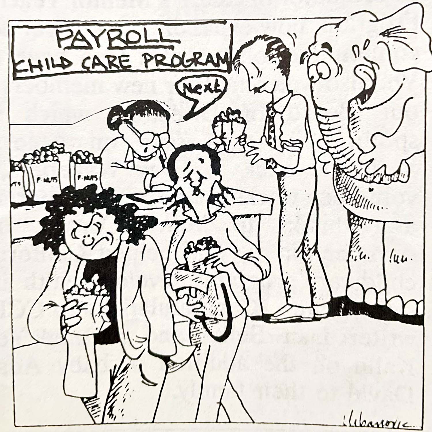 Peanut Cartoon Fall 1991 Opt