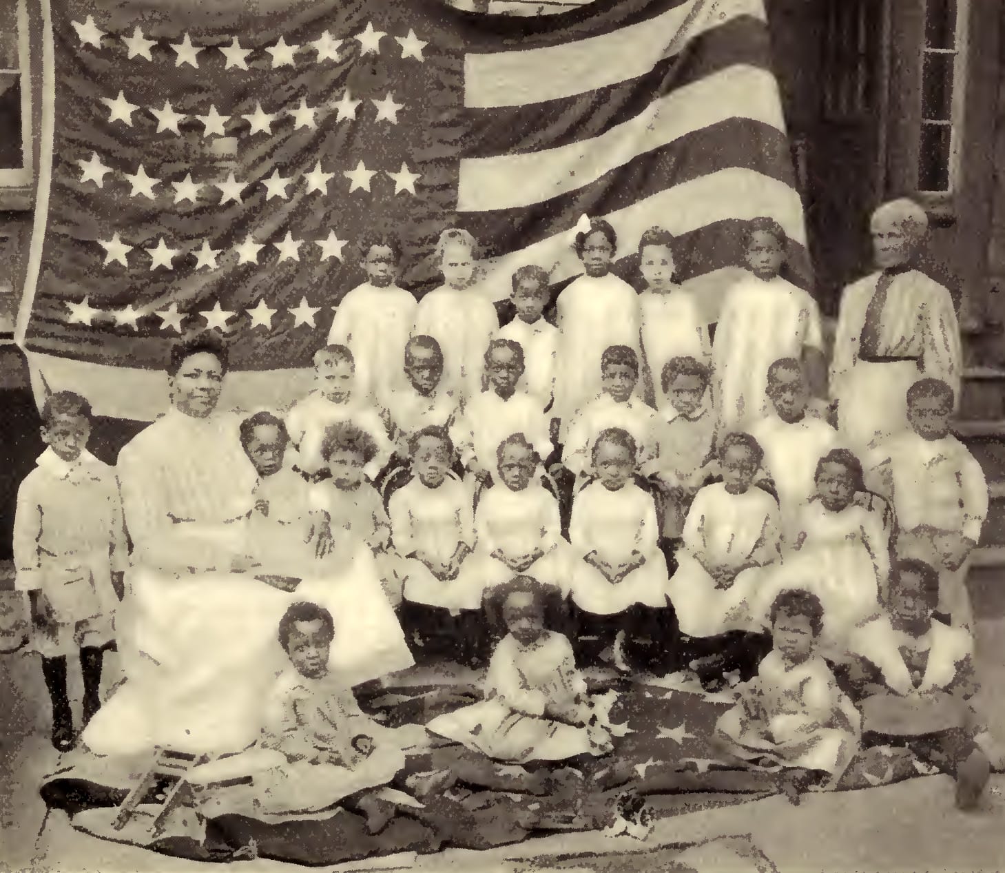 1906 Future American Citizens at the New York Hope Day Nursery