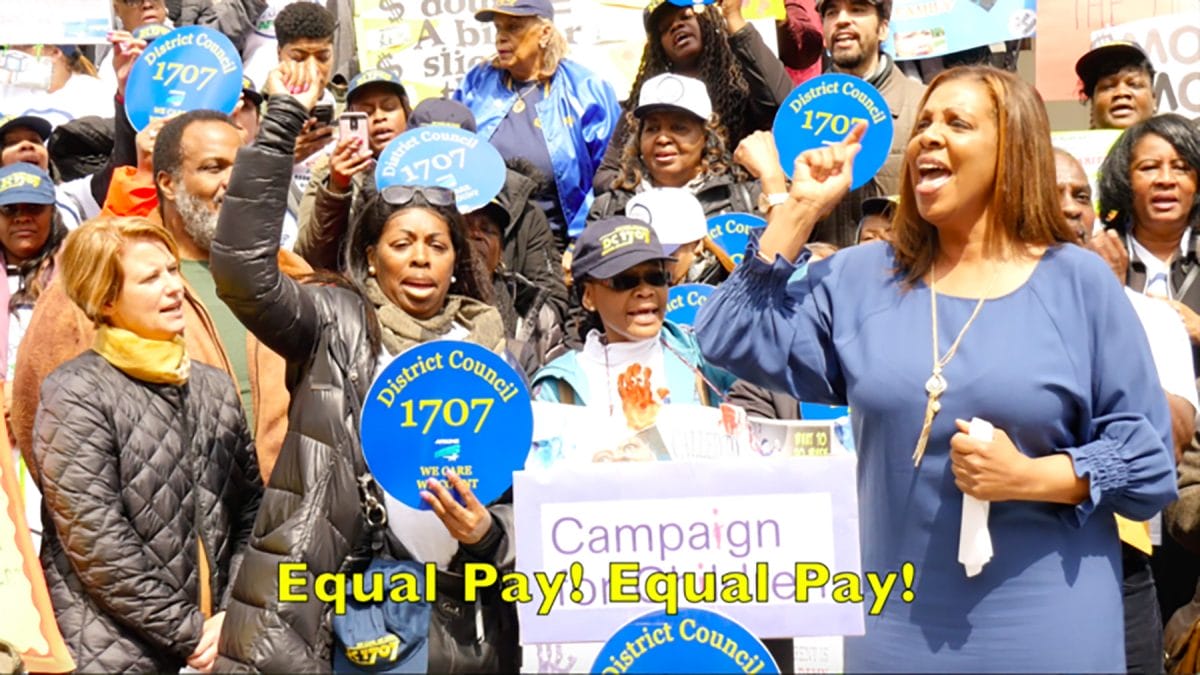 Public Advocate Letitia James Cheers Early Childhood Education Teachers and Their Fight for Pay Parity
