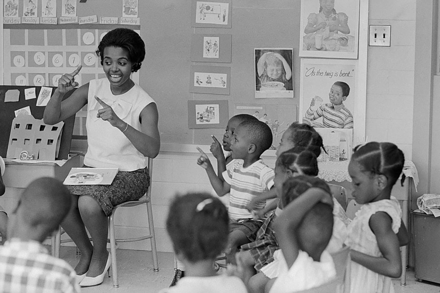 1965 Operation Head Start At Webb School