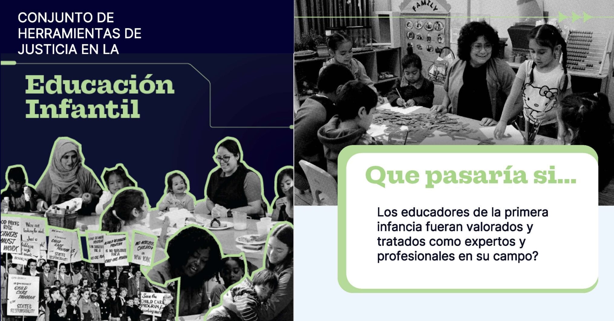 Foto de portada del Kit de herramientas para el cuidado y la educación temprana