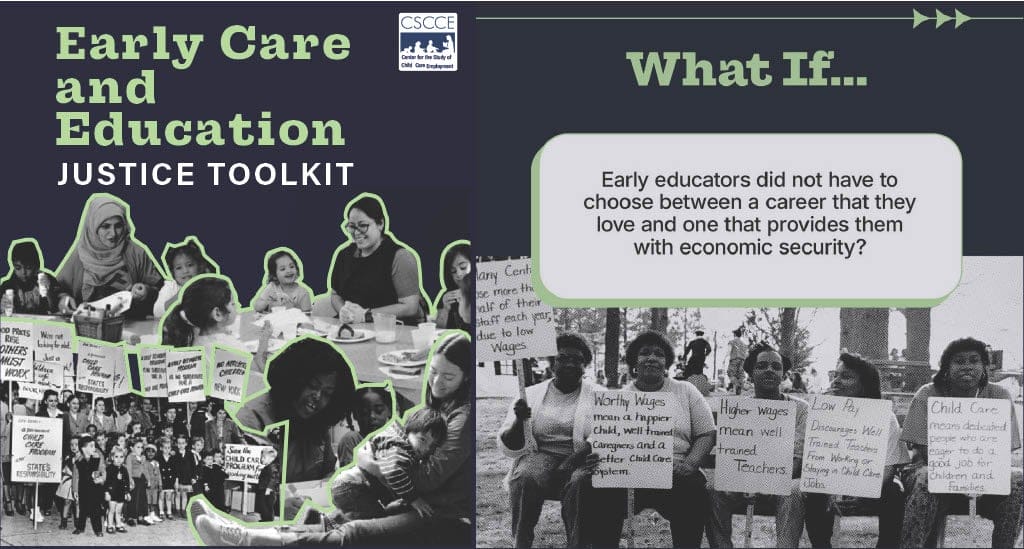 Cover photo of the Early Care and Education Toolkit